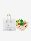 Le Toy Van Wooden Market Stall And Fruit Food Crate (w:39.5 X D:38 X H:64cm) One Size Multicoloured