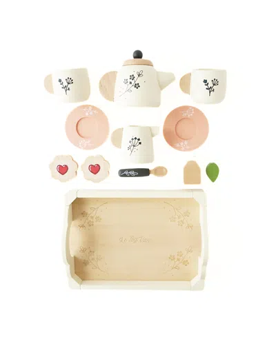 Le Toy Van Wooden Tea Set & Tray - 3+ Years In Multi