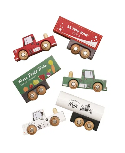 Le Toy Van Wooden Toy Trucks- 3+ Years In Multi