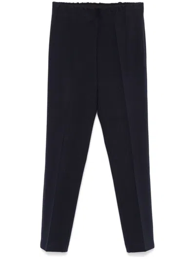 LE TRICOT PERUGIA LE TRICOT PERUGIA BLUE CASHMERE TROUSERS