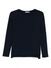 Le Tricot Perugia Long-sleeve T-shirt In Blue