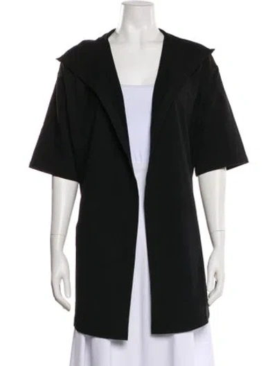 Pre-owned Le Tricot Perugia Bolero In Black