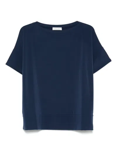 LE TRICOT PERUGIA COWL-NECK T-SHIRT