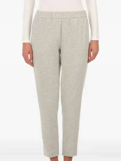 LE TRICOT PERUGIA ELASTICATED-WAIST TRACK PANTS