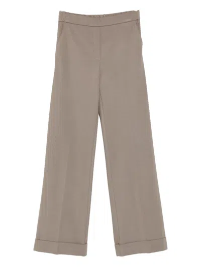 LE TRICOT PERUGIA FOLDED-HEM PANTS