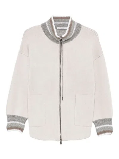 Le Tricot Perugia Jackets In Gray