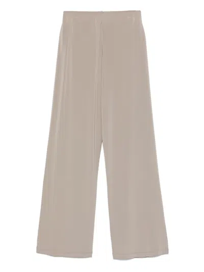 Le Tricot Perugia Jersey Trousers In Neutrals