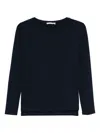 Le Tricot Perugia Long-sleeve T-shirt In Blue