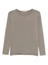Le Tricot Perugia Long-sleeve T-shirt In Brown