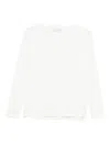 Le Tricot Perugia Long-sleeved T-shirt In White