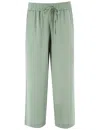 Le Tricot Perugia Loose-fit Drawstring Trousers With Elastic Waistband