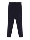 Le Tricot Perugia Trousers In Azul Oscuro