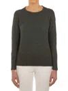 Le Tricot Perugia Raglan-sleeves Wool Sweater In Black