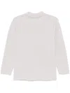 Le Tricot Perugia Ribbed-knit Sweater In Grey