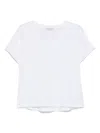 Le Tricot Perugia Bead-embellished T-shirt In White