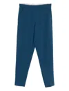 Le Tricot Perugia Side-pocket Pants In Blue
