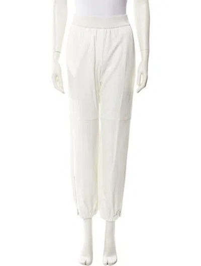 Pre-owned Le Tricot Perugia Skinny Leg Pants In Neutral