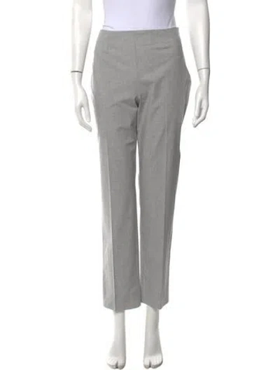Pre-owned Le Tricot Perugia Straight Leg Pants W/ Tags In Gray