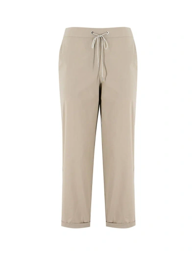 Le Tricot Perugia Trousers In Beige_gold_silver Lx