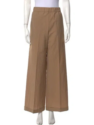 Pre-owned Le Tricot Perugia Wide Leg Pants W/ Tags In Neutral