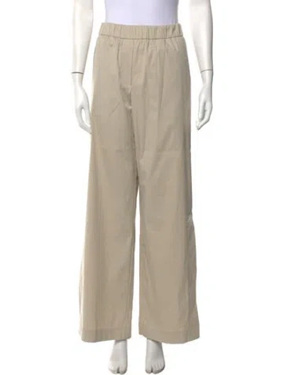 Pre-owned Le Tricot Perugia Wide Leg Pants W/ Tags In Neutral
