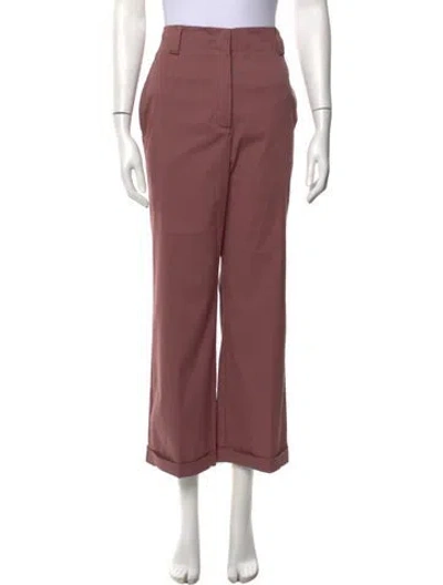 Pre-owned Le Tricot Perugia Wide Leg Pants W/ Tags In Pink