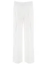 Le Tricot Perugia Wide Trousers With Elasticated Waistband