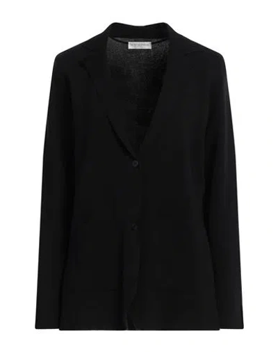 Le Tricot Perugia Woman Blazer Black Size M Cotton, Polyester