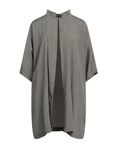 Le Tricot Perugia Woman Cardigan Sage Green Size L Silk, Elastane