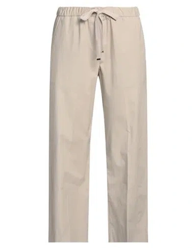 Le Tricot Perugia Woman Pants Beige Size 8 Cotton, Elastane