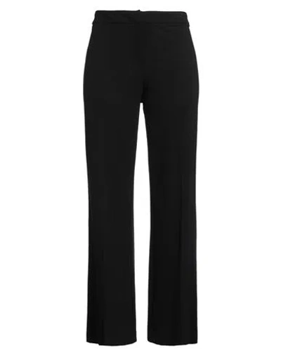Le Tricot Perugia Woman Pants Black Size L Viscose, Polyamide, Elastane In Black