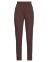 Le Tricot Perugia Woman Pants Brown Size Xs Viscose, Polyamide, Elastane