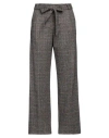 Le Tricot Perugia Woman Pants Chocolate Brown Size S Wool, Silk, Cotton In Brown
