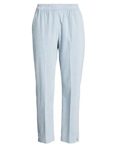 Le Tricot Perugia Woman Pants Grey Size 10 Cotton In Gray