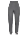 Le Tricot Perugia Woman Pants Lead Size M Viscose, Polyamide, Elastane, Cotton In Grey