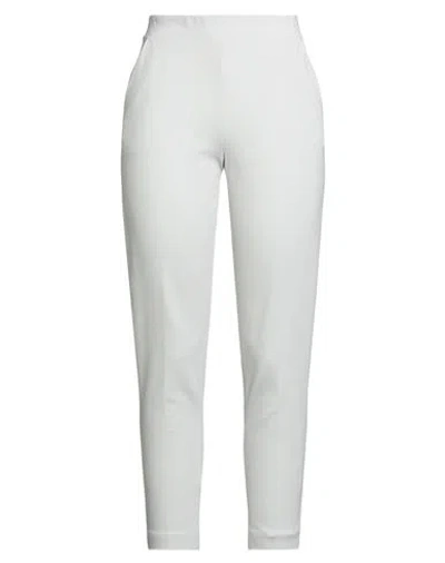 Le Tricot Perugia Woman Pants Light Grey Size M Viscose, Polyamide, Elastane