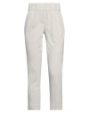 Le Tricot Perugia Woman Pants Light Grey Size Xs Viscose, Polyamide, Elastane In Grey
