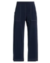 Le Tricot Perugia Woman Pants Navy Size Xs Viscose, Elastane In Blue