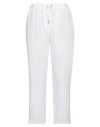 Le Tricot Perugia Woman Pants White Size 12 Linen In White