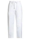 Le Tricot Perugia Woman Pants White Size 4 Cotton, Elastane In White