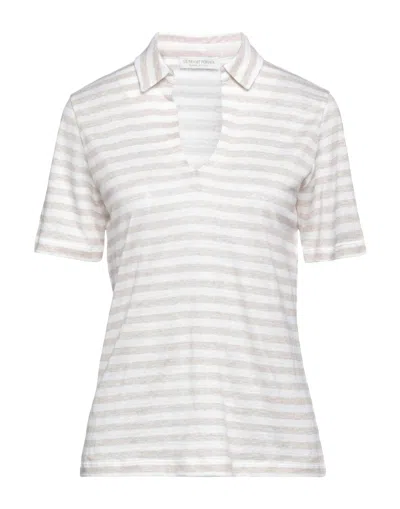 Le Tricot Perugia Polo Shirts In Grey
