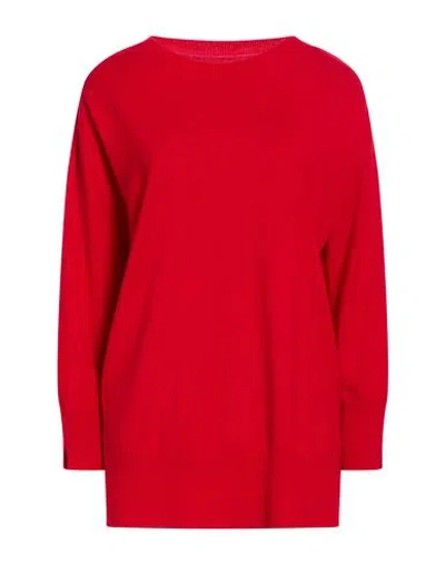 Le Tricot Perugia Woman Sweater Red Size M Virgin Wool, Silk, Cashmere