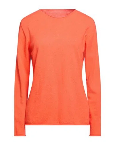 Le Tricot Perugia Woman Sweater Tomato Red Size L Cashmere