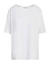 Le Tricot Perugia Woman T-shirt White Size Xxl Viscose, Elastane In White