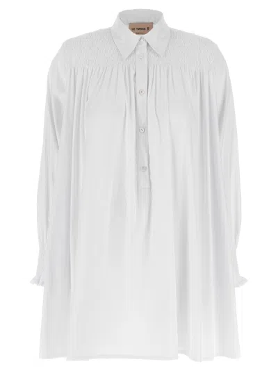 Le Twins Bianca Dresses White
