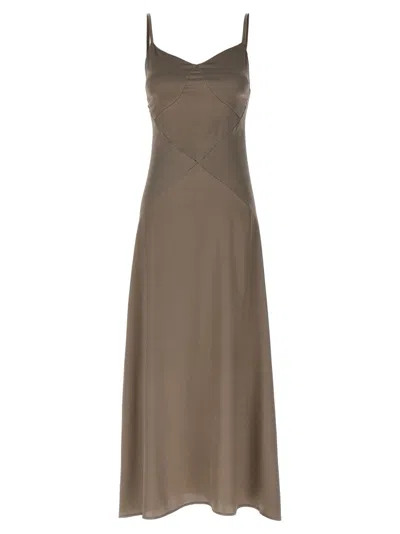 LE TWINS BROWN FLORA DRESS