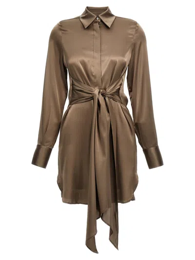 Le Twins Cervia Dresses In Brown