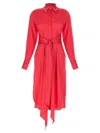 Le Twins Fuchsia Cervia Dress In Red