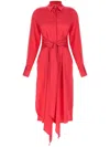 Le Twins Fuchsia Cervia Dress In Pink