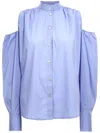Shop Le Twins Cora Shirt In Blue